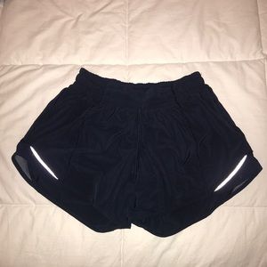 Lululemon Navy Blue 4” Tall Shorts